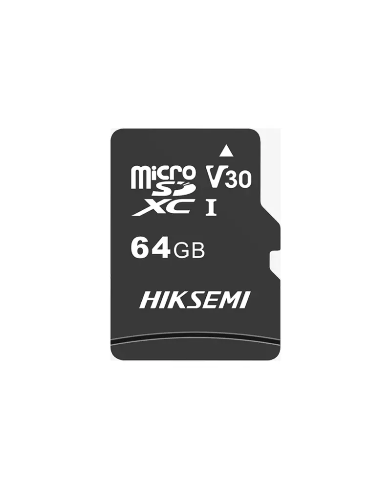 CARTE MÉMOIRE HIKsemi MICROSD 64G CLASS 10 V10 (HSM-TF-C1-STD-64G)