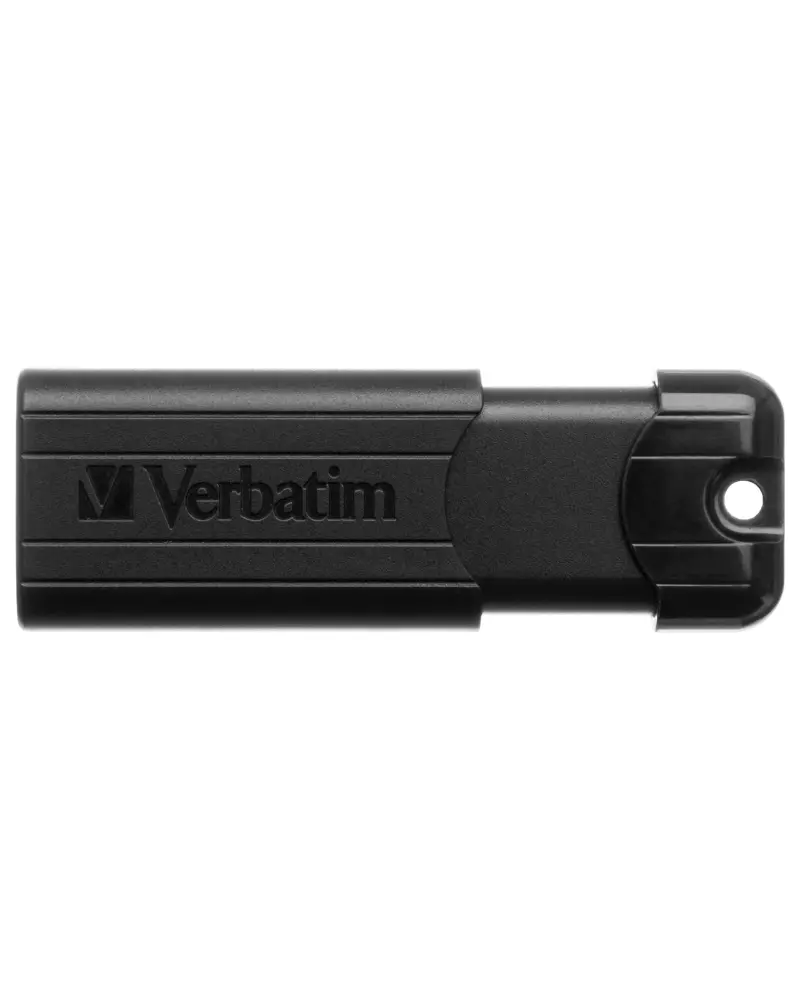 CLÉ USB 64GB VERBATIM USB 3.2 GEN 1 NOIR PINSTRIPE (49318)