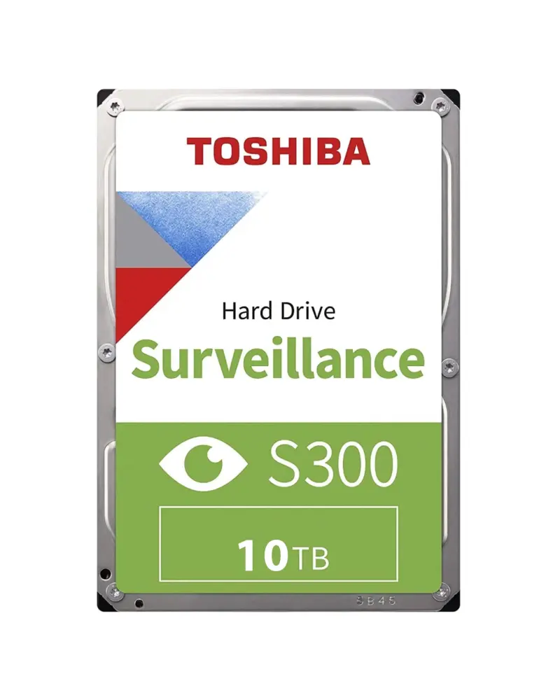 Disque dur vidéo surveillance Toshiba S300 10TB 3.5" (MD10ADA10TV)
