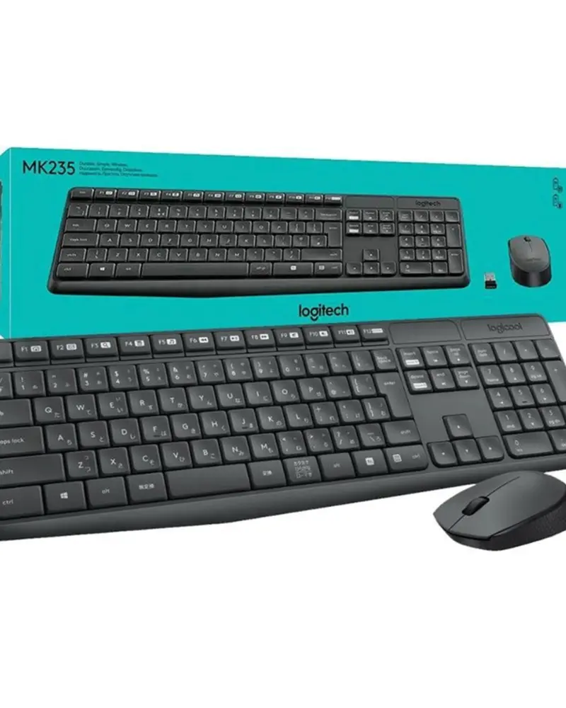 Kit Clavier & Souris Logitech MK235 sans fil (920-007907)