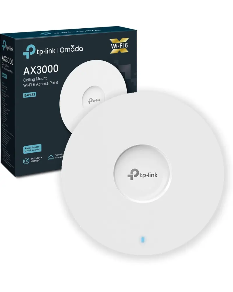 POINT D'ACCÈS EAP653 TP-LINK WIFI 6 AX3000 WIRELESS GIGABIT (EAP653)