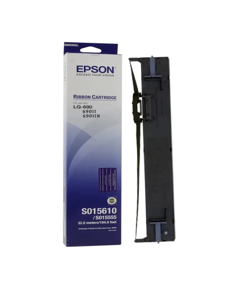 RUBAN EPSON S015610 LQ-690 Noir (C13S015610BA)