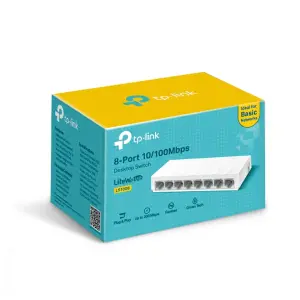 SWITCH TPLINK 8 PORTS 10/100 MBPS (LS1008)