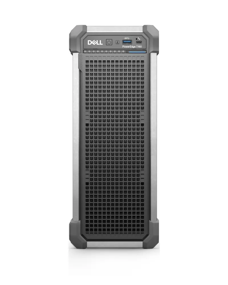 Serveur tour Dell PowerEdge T160 HDD 4TB (2TB*2) 16GB RAM Intel Xeon E-2414 (RXHCG)