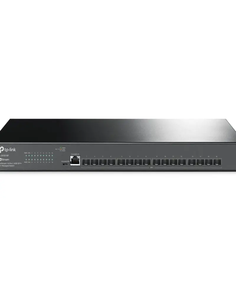 Switch TP-LINK Omada 16 PORTS JETSTREAM 10GE SFP+ L2+ MANAGED (TL-SX3016F)