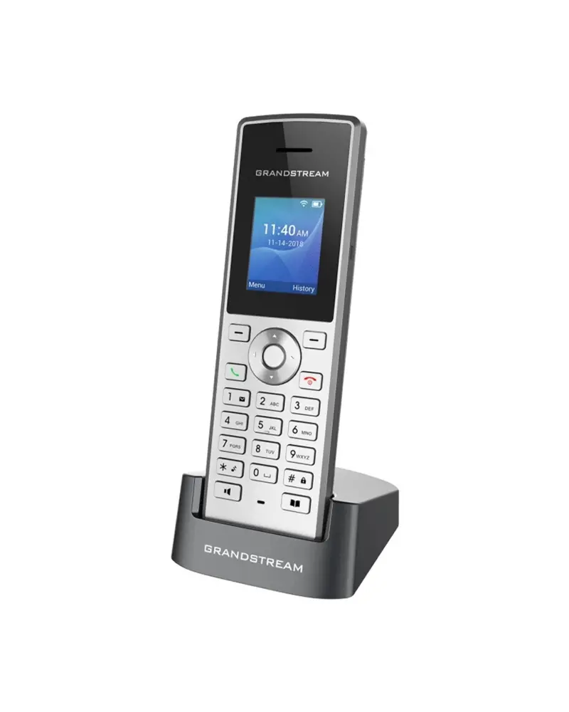TÉLÉPHONE IP GRANDSTREAM WIFI SANS FIL 2 LIGNES 2 COMPTES SIP (WP810)