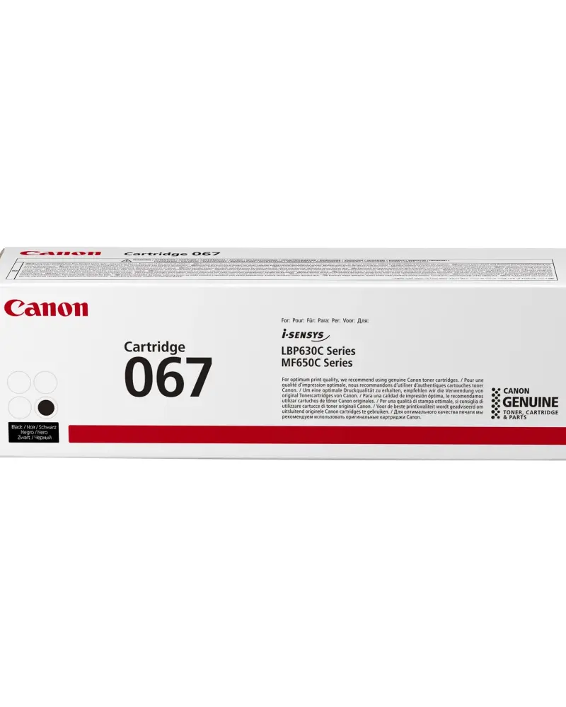 TONER ORIGINAL CANON 067 Noir (5102C002AA)