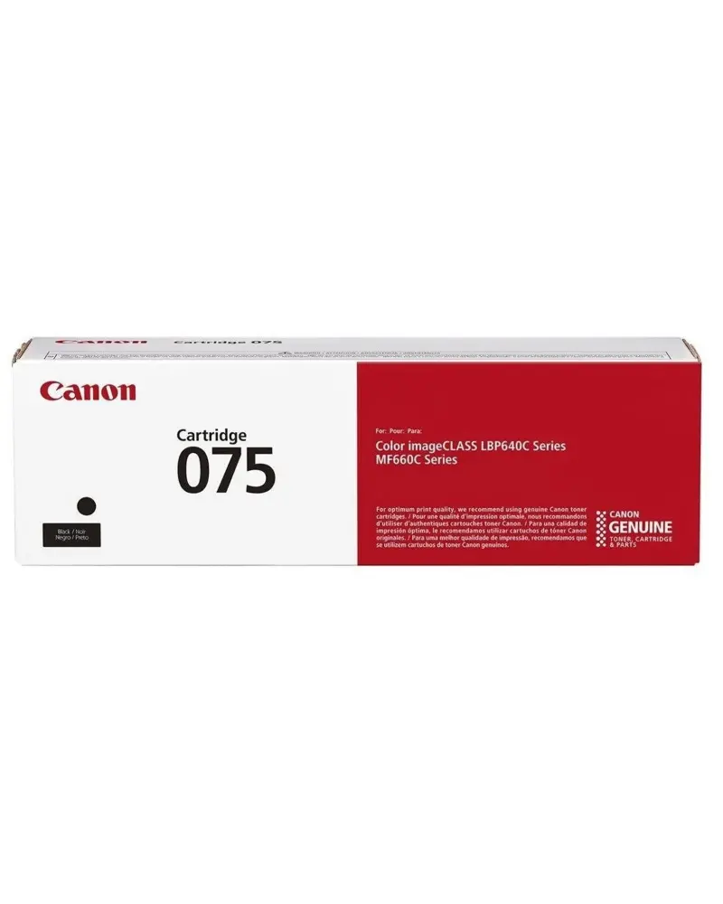 TONER ORIGINAL CANON 075 Noir (6365C002AA)