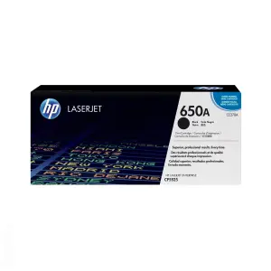 TONER ORIGINAL HP 650A NOIR (CE270A)