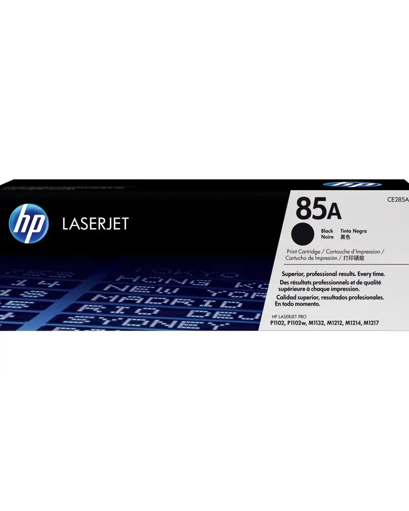 TONER ORIGINAL HP 85A NOIR LASERJET (CE285A)