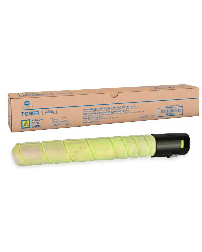 TONER ORIGINAL KONICA MINOLTA TN328Y YELLOW (AAV8250)