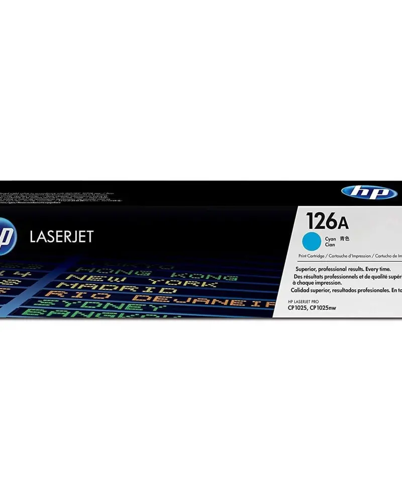 TONER ORIGINAL HP 126A CYAN LASERJET (CE311A)