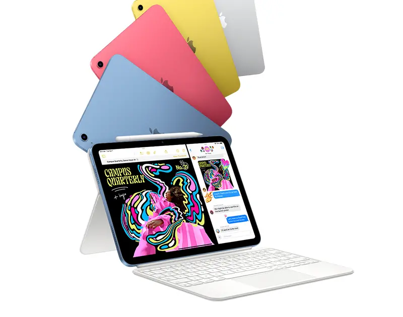 Apple iPad 11 pouces A16 Wi‑Fi + Cellular eSIM 256 Go Bleu